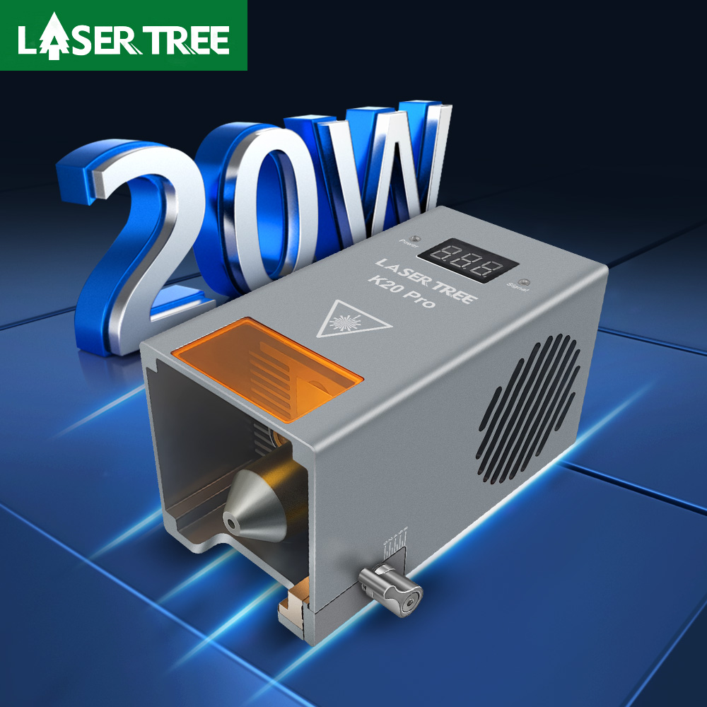 Metal Laser Cutter Head - 光学レーザーヘッド,20W,空気補助レーザーキット,CNC ttlモジュール,レーザー切断機ツール用