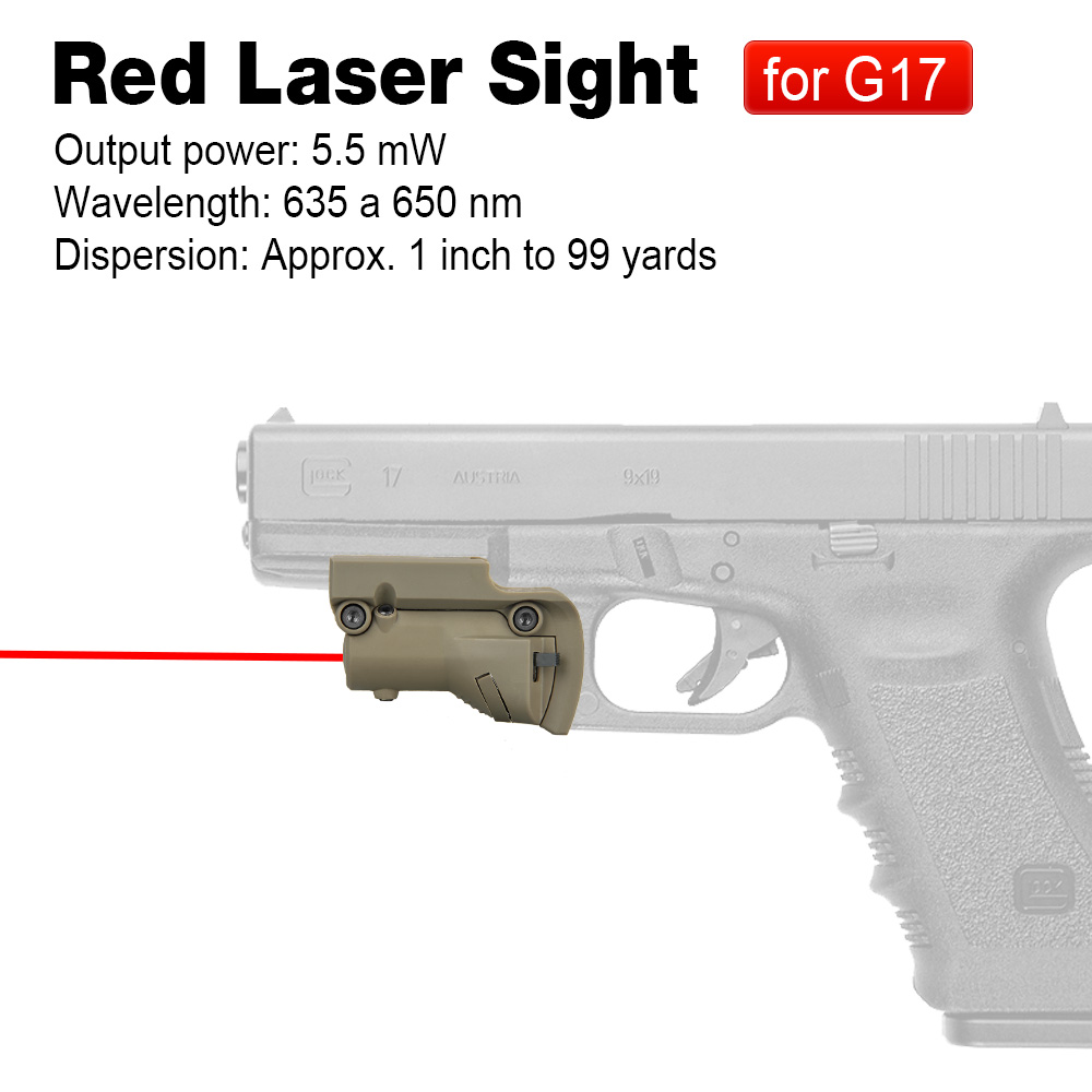 Industrial Laser Pointer - 狩猟用の戦術的な赤いレーザーポインター,全時計用のレーザーポインター,狩猟用のロッド付き。HS20-0019
