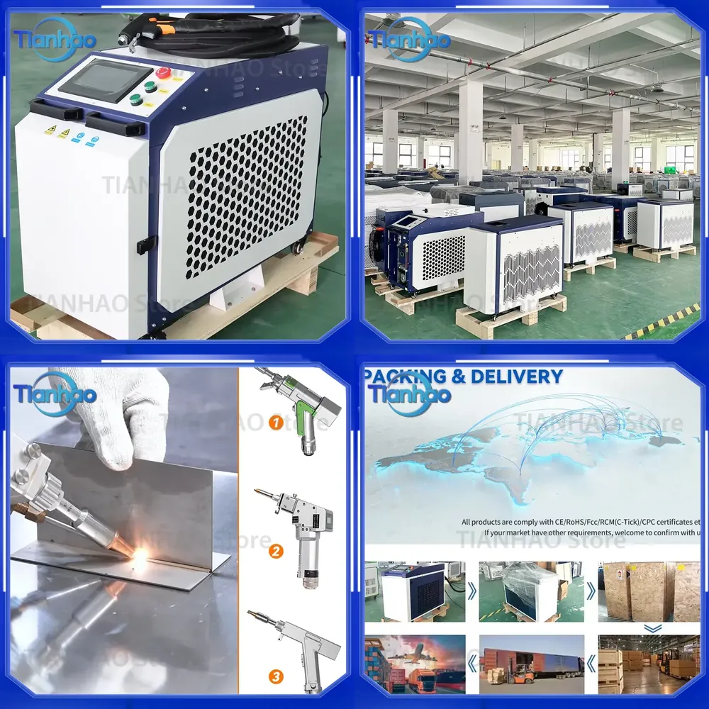 Industrial Laser Welding Tool - 4in1レーザー溶接機 3in1 1500W 工業用