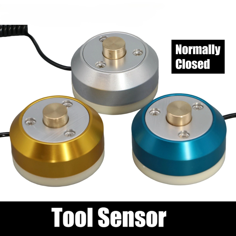 Z Axis Cnc Touch Probe - オートゼロZ軸プローブCNCツールセンサー、通常閉型タッチプレート、CNC Mach3ルーター・フライス盤用