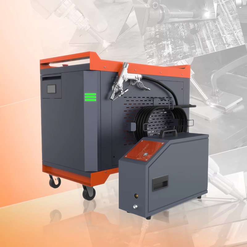 Metal Laser Cutter Head - 2000ワットレーザークリーナー溶接機カッター、ダブルウォブル付き3in1ハンドヘルドレーザー溶接ヘッドマシン、金属用