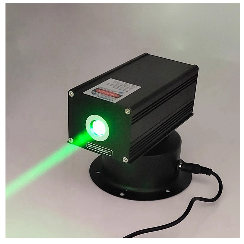 Industrial Laser Pointer - 532nm 200mw 緑色脂肪粗ビーム鳥よけレーザーモジュールシェイキングヘッドレーザーランプ特別な夜間