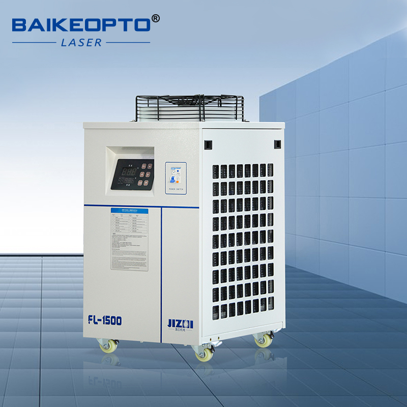Laser Industrial Chiller - FL-1500 工業用水チラー 3000W 冷却能力高効率水冷装置 レーザー彫刻機 CNC