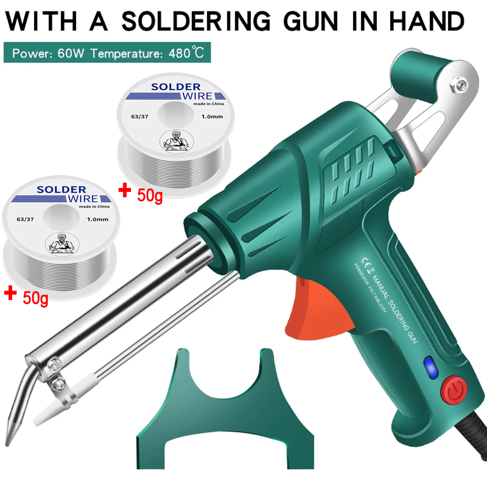 Industrial Laser Welding Tool - 新しい多機能鉄溶接機自動的にはんだ付けガン 220 V/110 V 60 ワット手持ち内部加熱送信錫溶接修復ツール