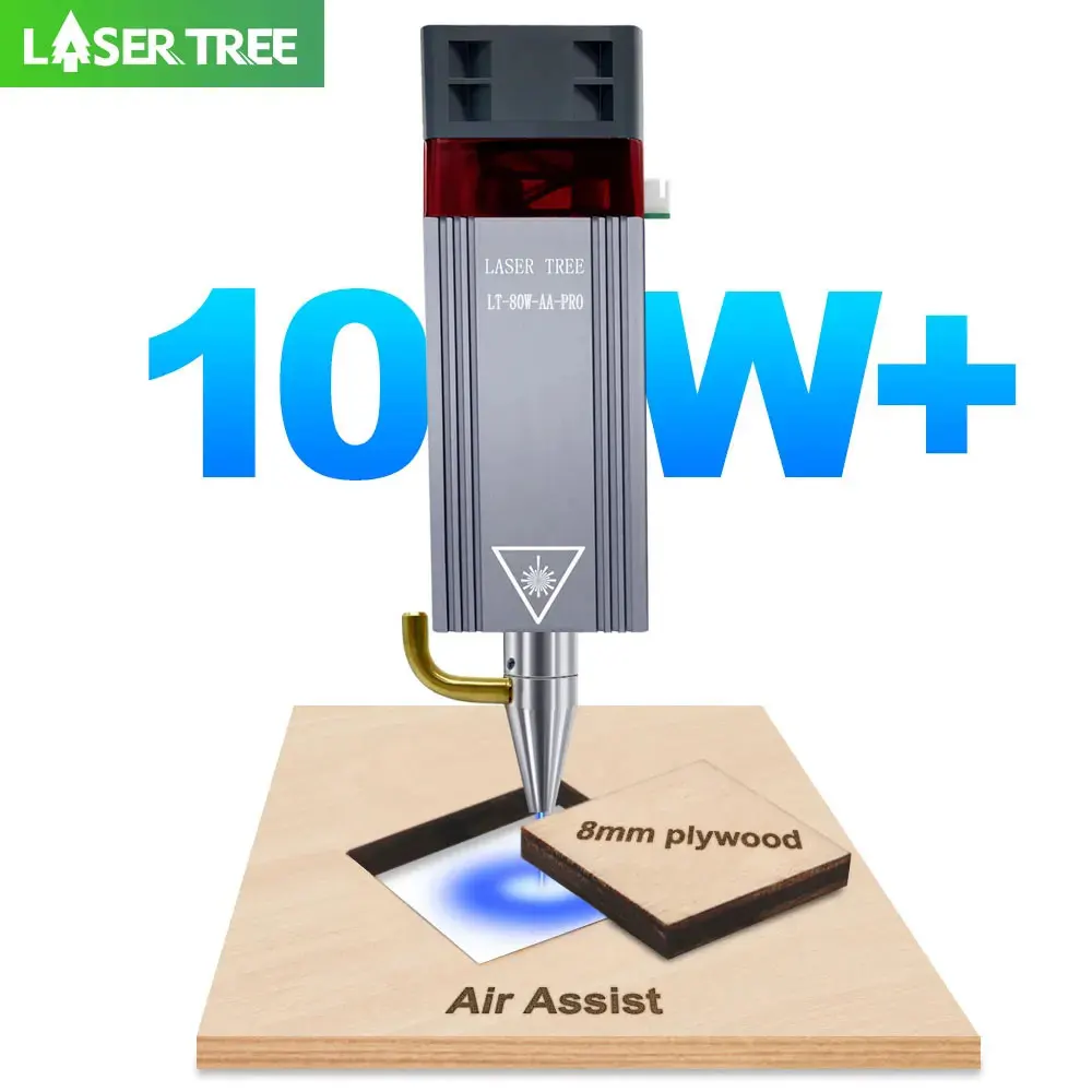 Metal Laser Cutter Head - レーザー切断機,10W,80W