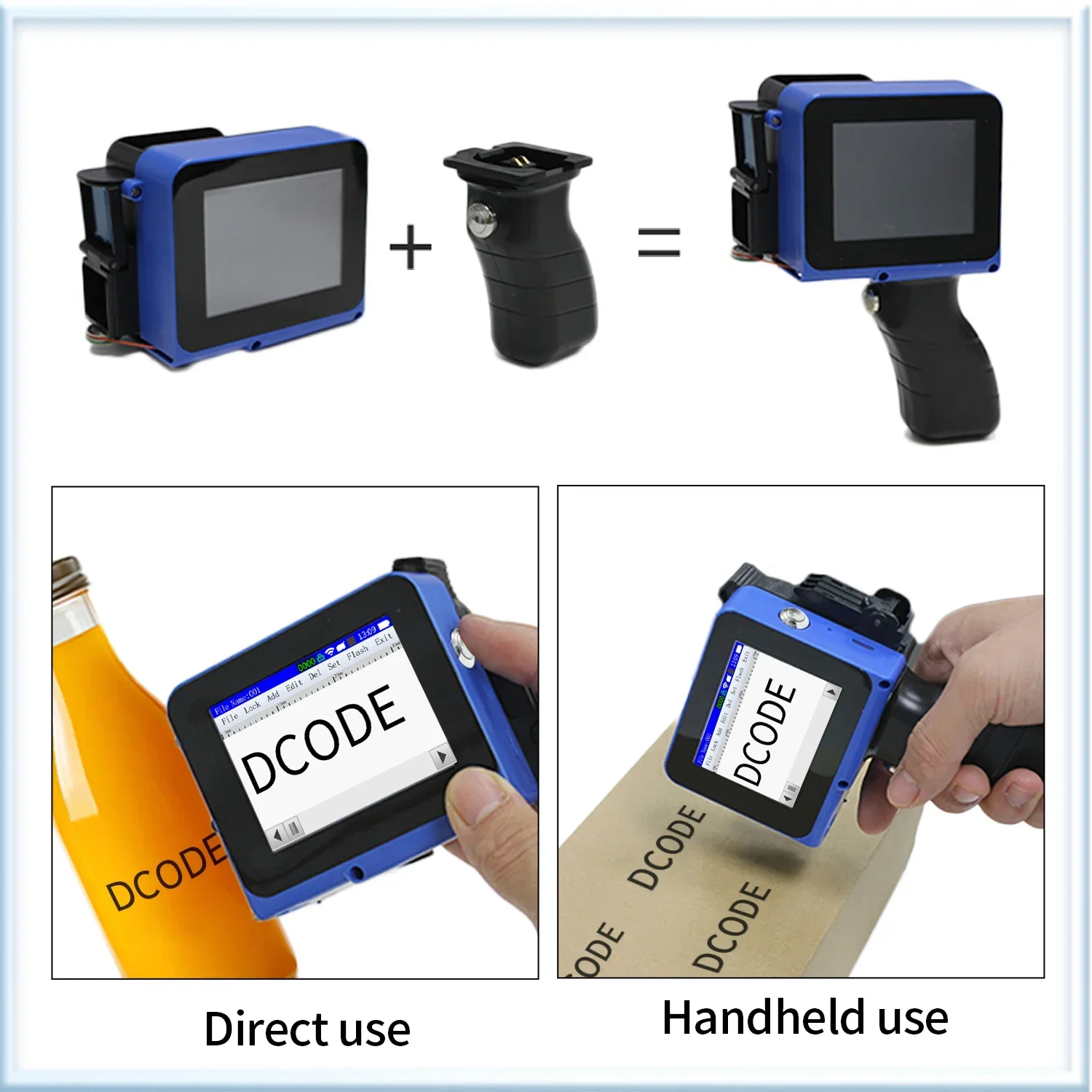 DCODE DC12 ポータブルミニ分割プリンタ 12.7  - Industrial Laser Printing Machine のレビューと価格