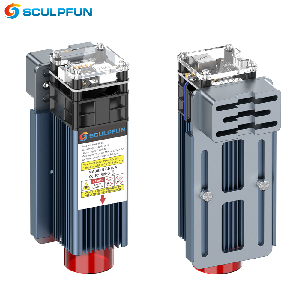 Sculpfun S9 レーザー彫刻機モジュール 90W C - Metal Laser Cutter Head のレビューと価格