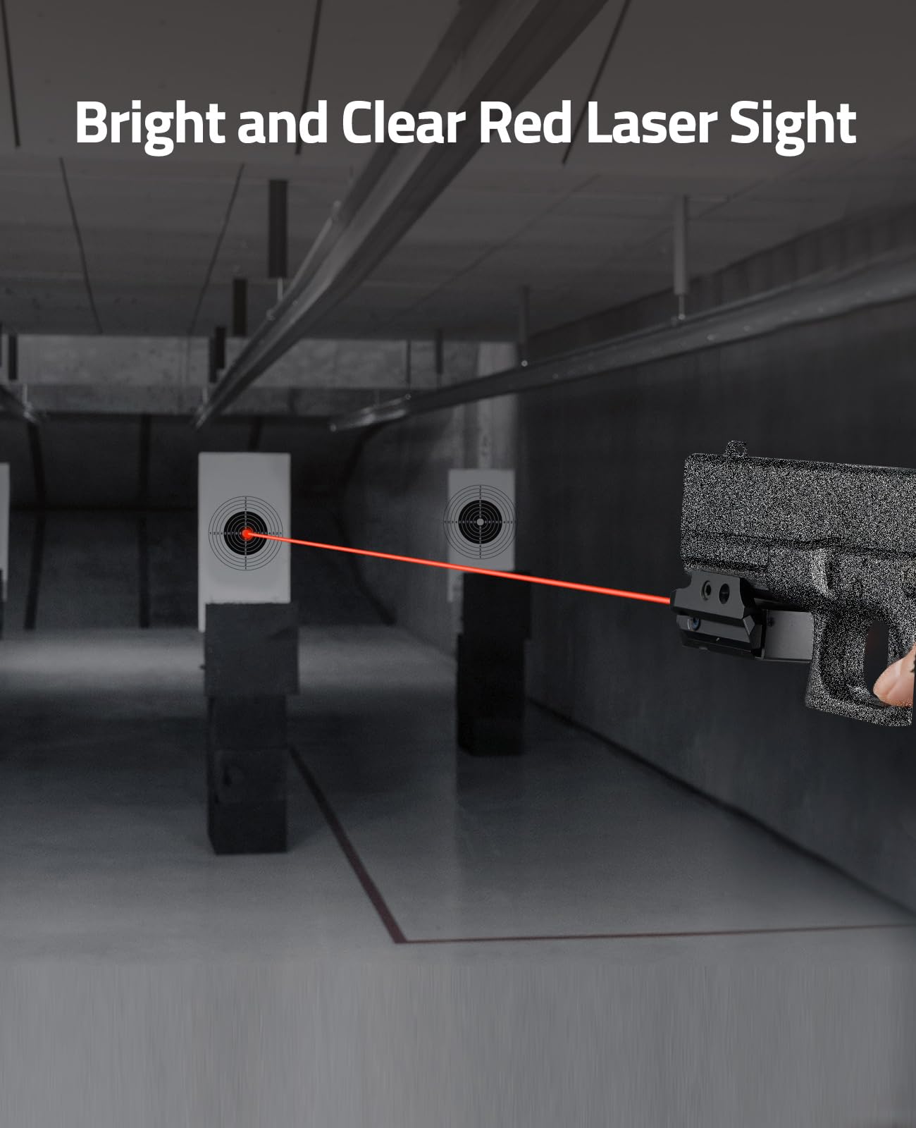 ピカティニーレッドサイト磁気充電式充電式ピストルレーザー 2 - Industrial Laser Pointer のレビューと価格