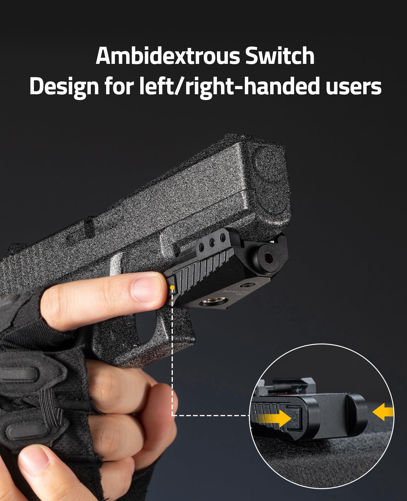 ピカティニーレッドサイト磁気充電式充電式ピストルレーザー 2 - Industrial Laser Pointer のレビューと価格