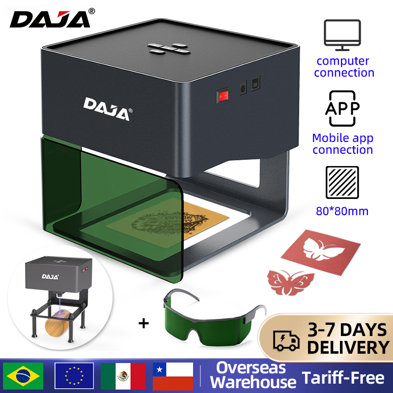 DAJA DJ6 ミニポータブルレーザー彫刻 Diy Blu - Industrial Laser Cutting Machine のレビューと価格