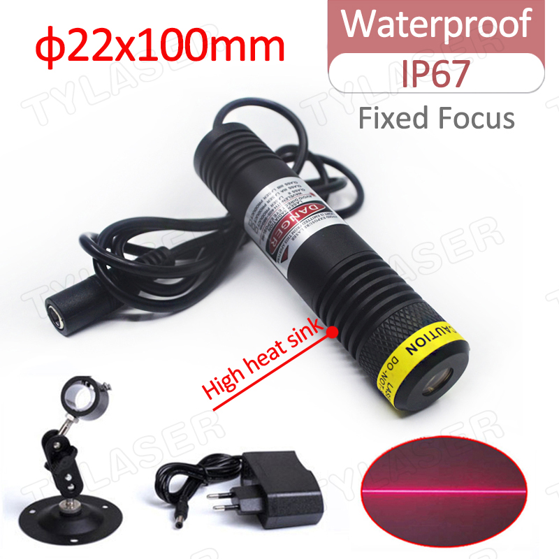 防水ip67ガラスレンズd22x100mm635nm,レッド - Industrial Laser Pointer のレビューと価格