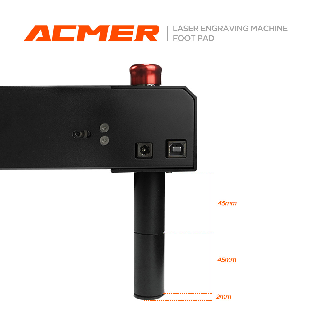 ACMER高さ調整可能なカラムレーザー彫刻機脚拡張メタル A - Industrial Laser Cutting Machine のレビューと価格